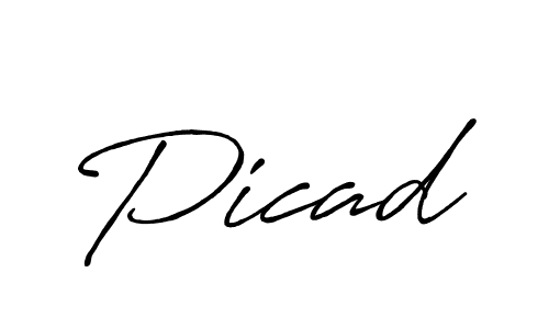 How to make Picad name signature. Use Antro_Vectra_Bolder style for creating short signs online. This is the latest handwritten sign. Picad signature style 7 images and pictures png