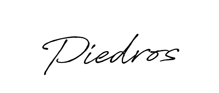 Once you've used our free online signature maker to create your best signature Antro_Vectra_Bolder style, it's time to enjoy all of the benefits that Piedros name signing documents. Piedros signature style 7 images and pictures png