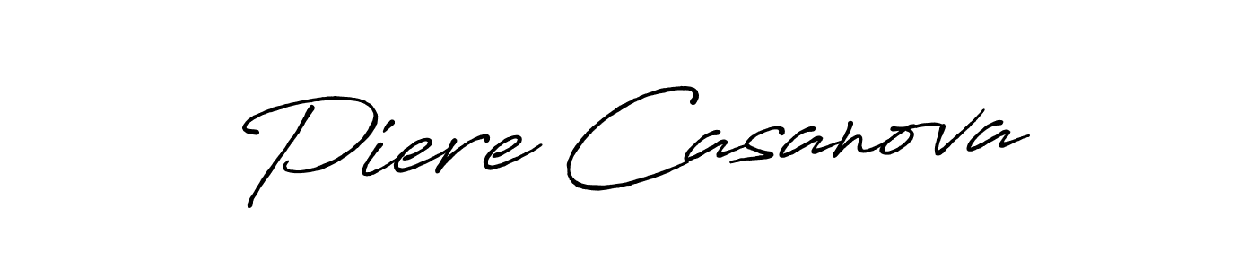 It looks lik you need a new signature style for name Piere Casanova. Design unique handwritten (Antro_Vectra_Bolder) signature with our free signature maker in just a few clicks. Piere Casanova signature style 7 images and pictures png