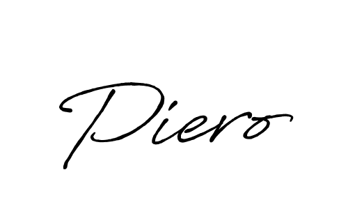 How to make Piero name signature. Use Antro_Vectra_Bolder style for creating short signs online. This is the latest handwritten sign. Piero signature style 7 images and pictures png