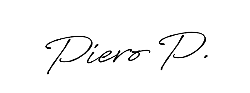 See photos of Piero P. official signature by Spectra . Check more albums & portfolios. Read reviews & check more about Antro_Vectra_Bolder font. Piero P. signature style 7 images and pictures png