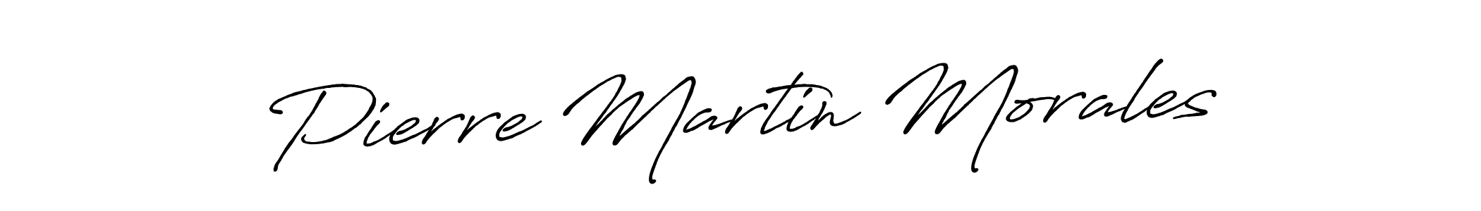 Also we have Pierre Martin Morales name is the best signature style. Create professional handwritten signature collection using Antro_Vectra_Bolder autograph style. Pierre Martin Morales signature style 7 images and pictures png