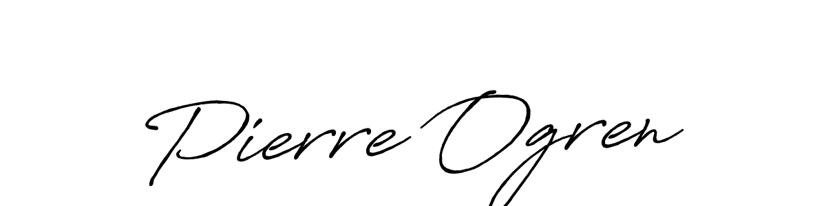 Also You can easily find your signature by using the search form. We will create Pierre Ogren name handwritten signature images for you free of cost using Antro_Vectra_Bolder sign style. Pierre Ogren signature style 7 images and pictures png