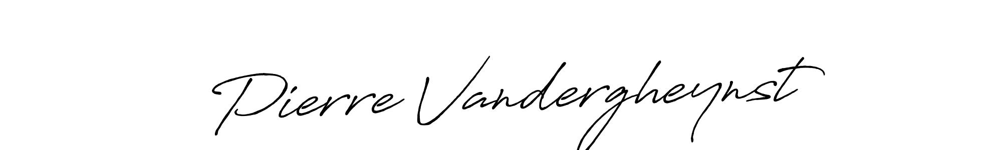 Pierre Vandergheynst stylish signature style. Best Handwritten Sign (Antro_Vectra_Bolder) for my name. Handwritten Signature Collection Ideas for my name Pierre Vandergheynst. Pierre Vandergheynst signature style 7 images and pictures png