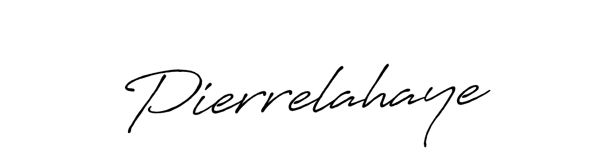 How to make Pierrelahaye name signature. Use Antro_Vectra_Bolder style for creating short signs online. This is the latest handwritten sign. Pierrelahaye signature style 7 images and pictures png