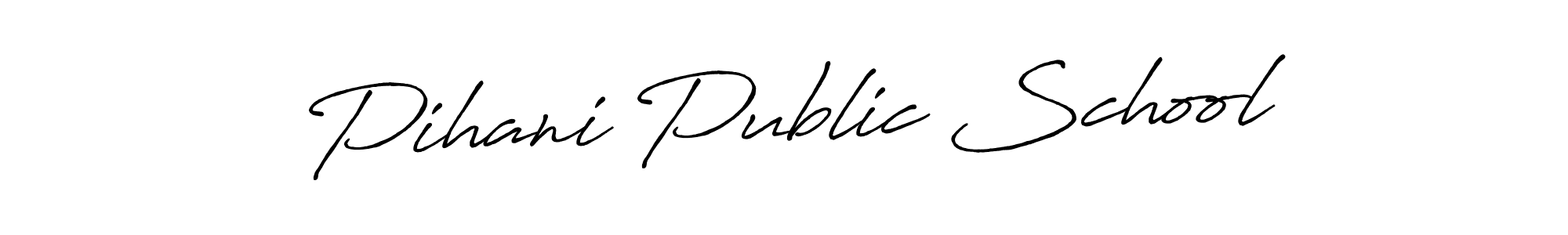 Make a beautiful signature design for name Pihani Public School. Use this online signature maker to create a handwritten signature for free. Pihani Public School signature style 7 images and pictures png