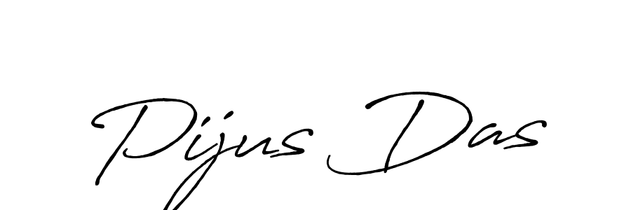Design your own signature with our free online signature maker. With this signature software, you can create a handwritten (Antro_Vectra_Bolder) signature for name Pijus Das. Pijus Das signature style 7 images and pictures png