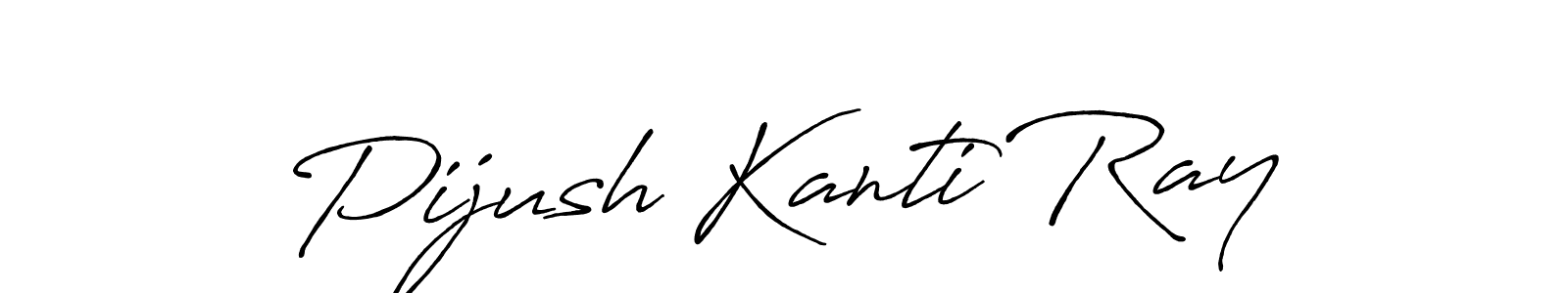 Antro_Vectra_Bolder is a professional signature style that is perfect for those who want to add a touch of class to their signature. It is also a great choice for those who want to make their signature more unique. Get Pijush Kanti Ray name to fancy signature for free. Pijush Kanti Ray signature style 7 images and pictures png