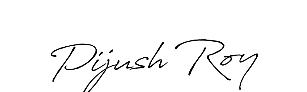 Also You can easily find your signature by using the search form. We will create Pijush Roy name handwritten signature images for you free of cost using Antro_Vectra_Bolder sign style. Pijush Roy signature style 7 images and pictures png