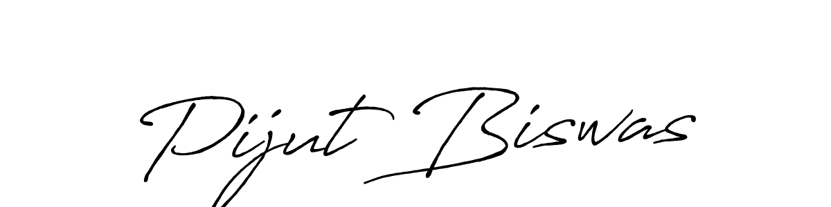 Antro_Vectra_Bolder is a professional signature style that is perfect for those who want to add a touch of class to their signature. It is also a great choice for those who want to make their signature more unique. Get Pijut Biswas name to fancy signature for free. Pijut Biswas signature style 7 images and pictures png