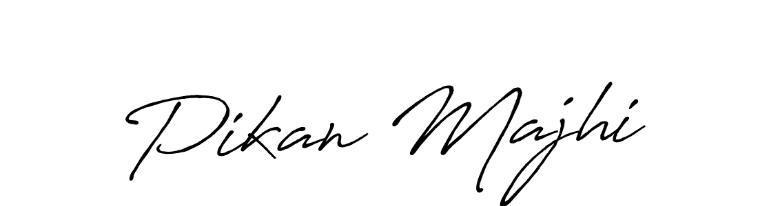 Use a signature maker to create a handwritten signature online. With this signature software, you can design (Antro_Vectra_Bolder) your own signature for name Pikan Majhi. Pikan Majhi signature style 7 images and pictures png