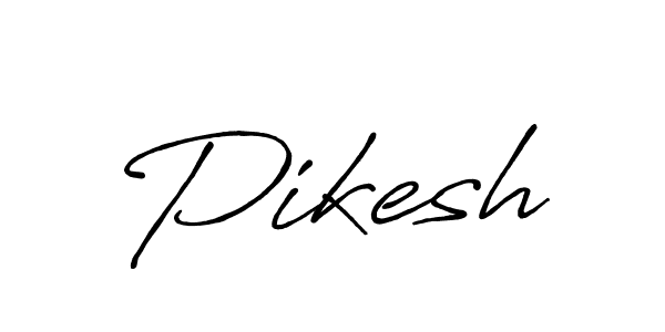 It looks lik you need a new signature style for name Pikesh. Design unique handwritten (Antro_Vectra_Bolder) signature with our free signature maker in just a few clicks. Pikesh signature style 7 images and pictures png