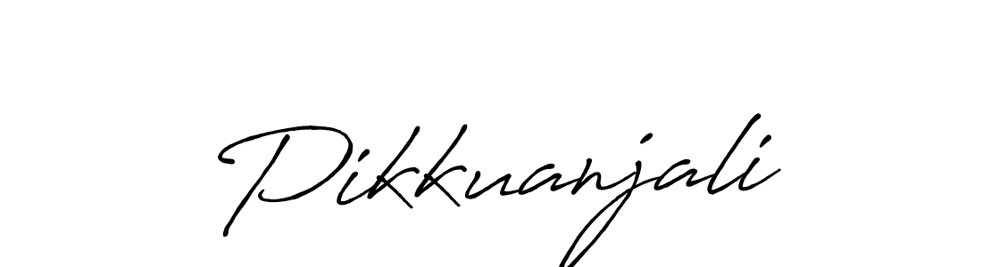The best way (Antro_Vectra_Bolder) to make a short signature is to pick only two or three words in your name. The name Pikkuanjali include a total of six letters. For converting this name. Pikkuanjali signature style 7 images and pictures png