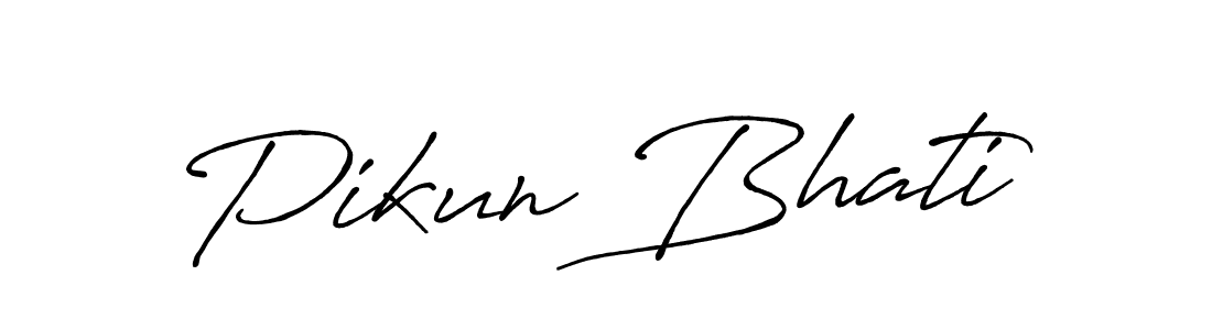 This is the best signature style for the Pikun Bhati name. Also you like these signature font (Antro_Vectra_Bolder). Mix name signature. Pikun Bhati signature style 7 images and pictures png