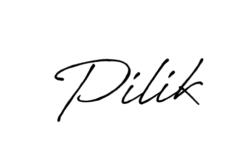 if you are searching for the best signature style for your name Pilik. so please give up your signature search. here we have designed multiple signature styles  using Antro_Vectra_Bolder. Pilik signature style 7 images and pictures png