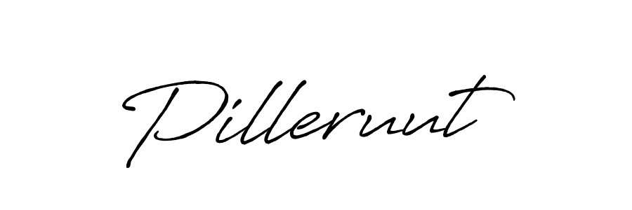 You should practise on your own different ways (Antro_Vectra_Bolder) to write your name (Pilleruut) in signature. don't let someone else do it for you. Pilleruut signature style 7 images and pictures png