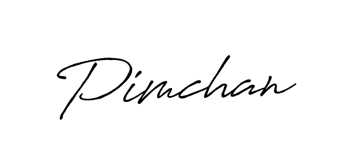 Make a beautiful signature design for name Pimchan. Use this online signature maker to create a handwritten signature for free. Pimchan signature style 7 images and pictures png