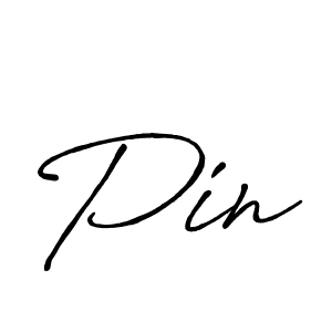 Also we have Pin name is the best signature style. Create professional handwritten signature collection using Antro_Vectra_Bolder autograph style. Pin signature style 7 images and pictures png