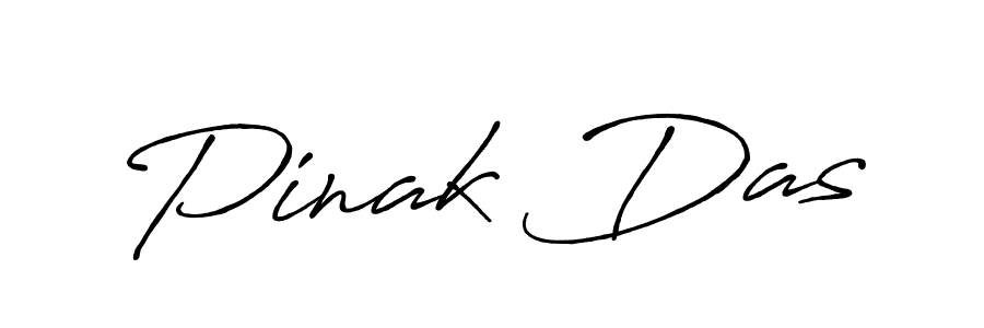 Create a beautiful signature design for name Pinak Das. With this signature (Antro_Vectra_Bolder) fonts, you can make a handwritten signature for free. Pinak Das signature style 7 images and pictures png