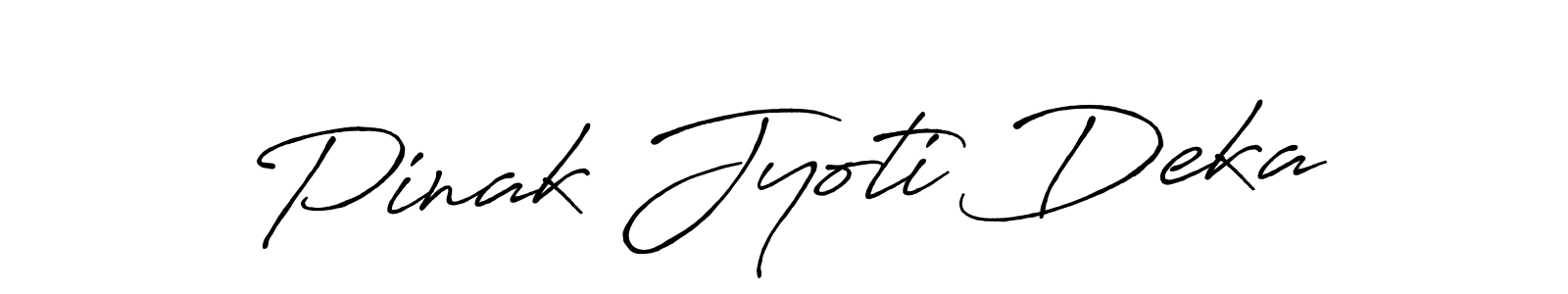 It looks lik you need a new signature style for name Pinak Jyoti Deka. Design unique handwritten (Antro_Vectra_Bolder) signature with our free signature maker in just a few clicks. Pinak Jyoti Deka signature style 7 images and pictures png
