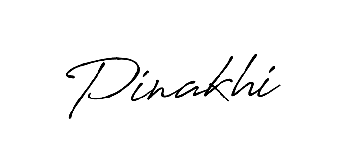 Use a signature maker to create a handwritten signature online. With this signature software, you can design (Antro_Vectra_Bolder) your own signature for name Pinakhi. Pinakhi signature style 7 images and pictures png