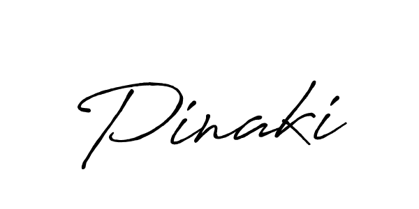 Create a beautiful signature design for name Pinaki. With this signature (Antro_Vectra_Bolder) fonts, you can make a handwritten signature for free. Pinaki signature style 7 images and pictures png