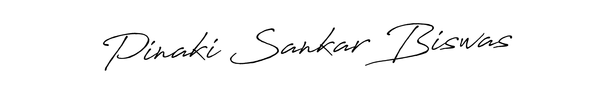 Make a beautiful signature design for name Pinaki Sankar Biswas. With this signature (Antro_Vectra_Bolder) style, you can create a handwritten signature for free. Pinaki Sankar Biswas signature style 7 images and pictures png