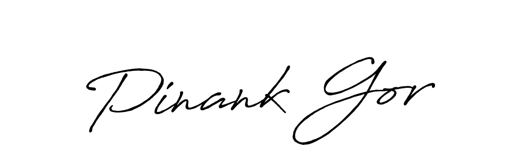 It looks lik you need a new signature style for name Pinank Gor. Design unique handwritten (Antro_Vectra_Bolder) signature with our free signature maker in just a few clicks. Pinank Gor signature style 7 images and pictures png