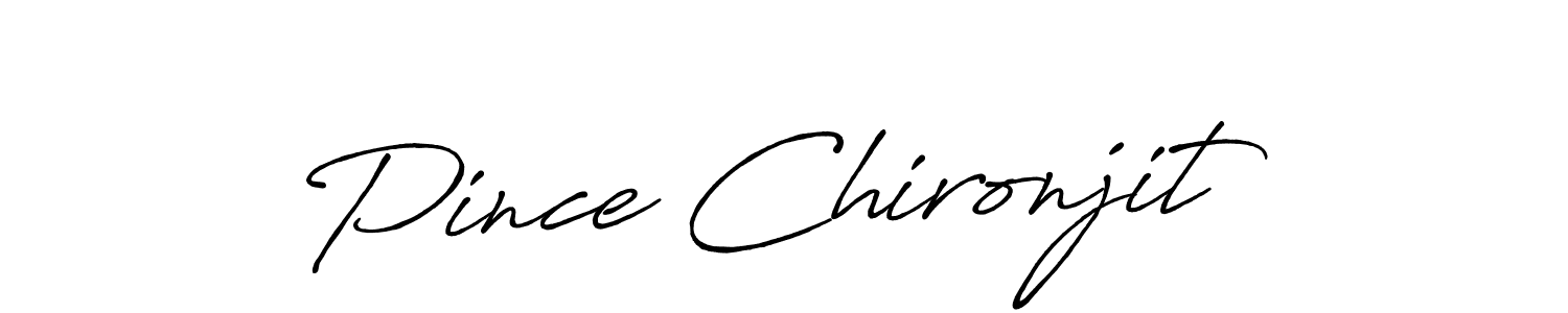 Also You can easily find your signature by using the search form. We will create Pince Chironjit name handwritten signature images for you free of cost using Antro_Vectra_Bolder sign style. Pince Chironjit signature style 7 images and pictures png