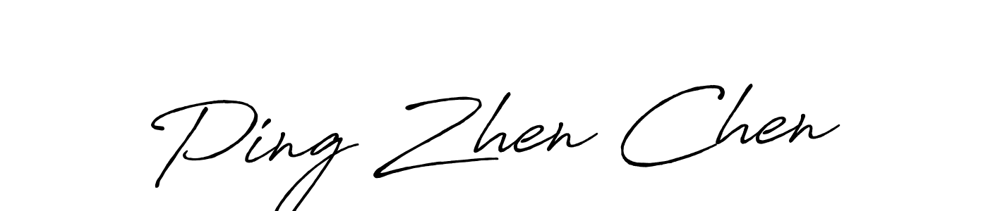 How to make Ping Zhen Chen signature? Antro_Vectra_Bolder is a professional autograph style. Create handwritten signature for Ping Zhen Chen name. Ping Zhen Chen signature style 7 images and pictures png