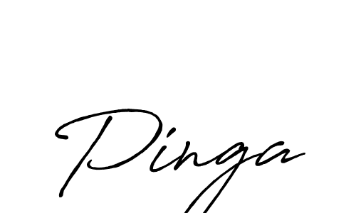 How to make Pinga name signature. Use Antro_Vectra_Bolder style for creating short signs online. This is the latest handwritten sign. Pinga signature style 7 images and pictures png