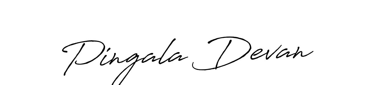 Similarly Antro_Vectra_Bolder is the best handwritten signature design. Signature creator online .You can use it as an online autograph creator for name Pingala Devan. Pingala Devan signature style 7 images and pictures png