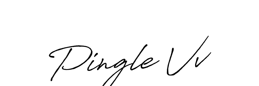 Antro_Vectra_Bolder is a professional signature style that is perfect for those who want to add a touch of class to their signature. It is also a great choice for those who want to make their signature more unique. Get Pingle Vv name to fancy signature for free. Pingle Vv signature style 7 images and pictures png