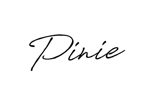 Make a beautiful signature design for name Pinie. Use this online signature maker to create a handwritten signature for free. Pinie signature style 7 images and pictures png