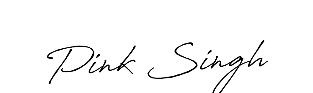 Make a beautiful signature design for name Pink Singh. Use this online signature maker to create a handwritten signature for free. Pink Singh signature style 7 images and pictures png