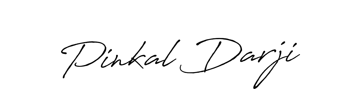 Design your own signature with our free online signature maker. With this signature software, you can create a handwritten (Antro_Vectra_Bolder) signature for name Pinkal Darji. Pinkal Darji signature style 7 images and pictures png
