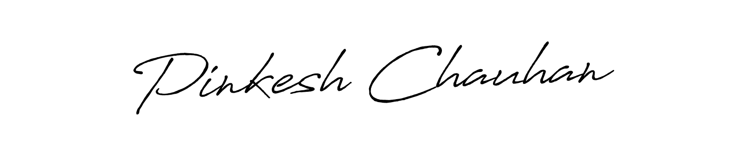 How to Draw Pinkesh Chauhan signature style? Antro_Vectra_Bolder is a latest design signature styles for name Pinkesh Chauhan. Pinkesh Chauhan signature style 7 images and pictures png