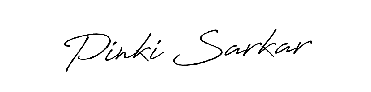 Also You can easily find your signature by using the search form. We will create Pinki Sarkar name handwritten signature images for you free of cost using Antro_Vectra_Bolder sign style. Pinki Sarkar signature style 7 images and pictures png