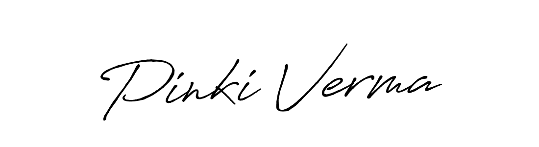 The best way (Antro_Vectra_Bolder) to make a short signature is to pick only two or three words in your name. The name Pinki Verma include a total of six letters. For converting this name. Pinki Verma signature style 7 images and pictures png