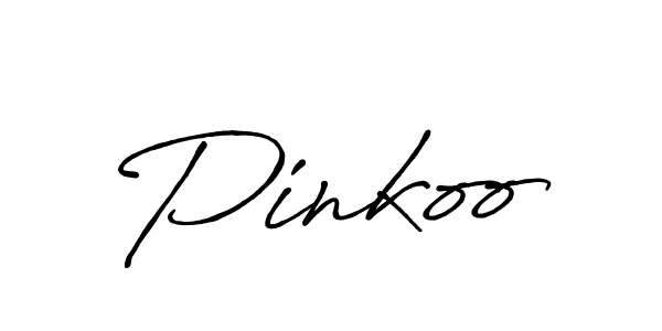 How to make Pinkoo signature? Antro_Vectra_Bolder is a professional autograph style. Create handwritten signature for Pinkoo name. Pinkoo signature style 7 images and pictures png