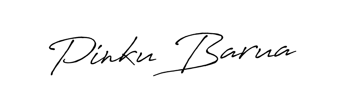 Pinku Barua stylish signature style. Best Handwritten Sign (Antro_Vectra_Bolder) for my name. Handwritten Signature Collection Ideas for my name Pinku Barua. Pinku Barua signature style 7 images and pictures png