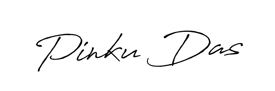 Design your own signature with our free online signature maker. With this signature software, you can create a handwritten (Antro_Vectra_Bolder) signature for name Pinku Das. Pinku Das signature style 7 images and pictures png