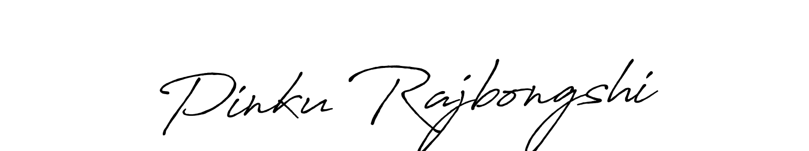 Also we have Pinku Rajbongshi name is the best signature style. Create professional handwritten signature collection using Antro_Vectra_Bolder autograph style. Pinku Rajbongshi signature style 7 images and pictures png