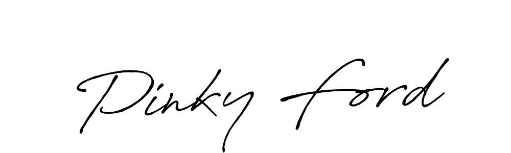 It looks lik you need a new signature style for name Pinky Ford. Design unique handwritten (Antro_Vectra_Bolder) signature with our free signature maker in just a few clicks. Pinky Ford signature style 7 images and pictures png
