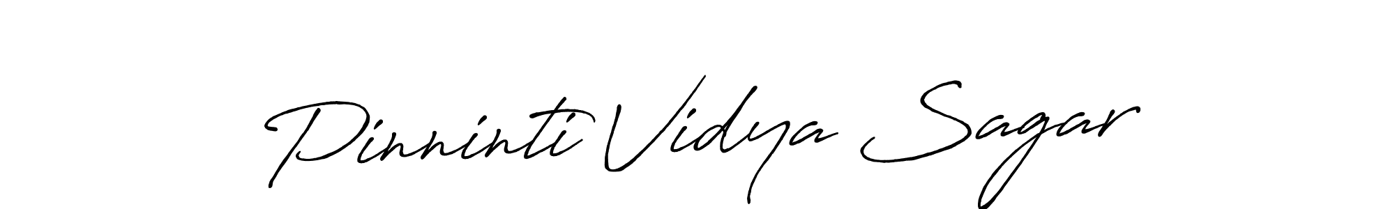 Also You can easily find your signature by using the search form. We will create Pinninti Vidya Sagar name handwritten signature images for you free of cost using Antro_Vectra_Bolder sign style. Pinninti Vidya Sagar signature style 7 images and pictures png