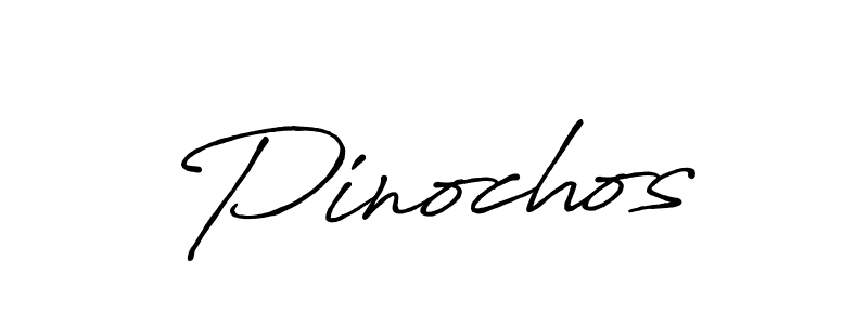 You should practise on your own different ways (Antro_Vectra_Bolder) to write your name (Pinochos) in signature. don't let someone else do it for you. Pinochos signature style 7 images and pictures png