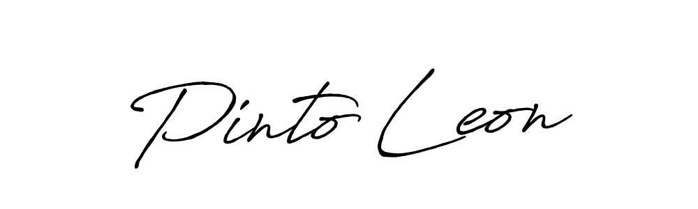 if you are searching for the best signature style for your name Pinto Leon. so please give up your signature search. here we have designed multiple signature styles  using Antro_Vectra_Bolder. Pinto Leon signature style 7 images and pictures png