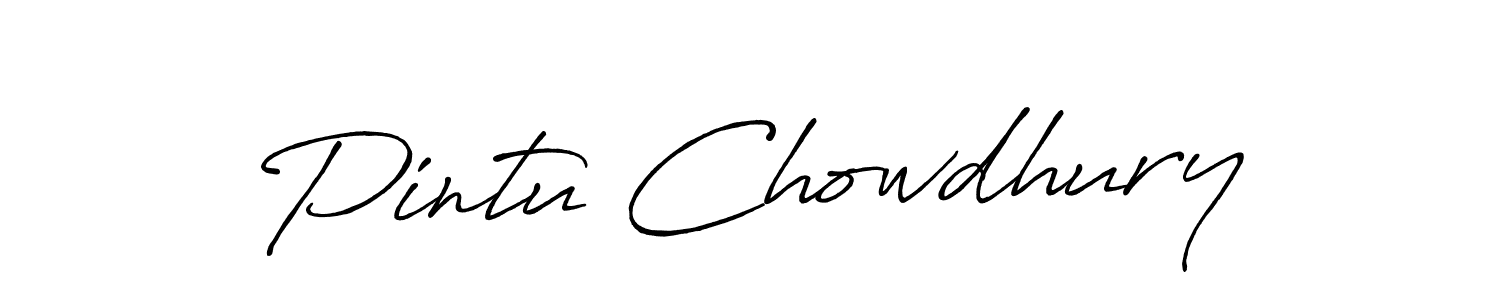 Make a short Pintu Chowdhury signature style. Manage your documents anywhere anytime using Antro_Vectra_Bolder. Create and add eSignatures, submit forms, share and send files easily. Pintu Chowdhury signature style 7 images and pictures png