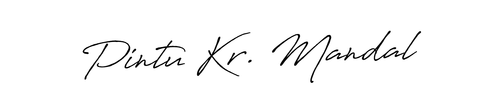 You should practise on your own different ways (Antro_Vectra_Bolder) to write your name (Pintu Kr. Mandal) in signature. don't let someone else do it for you. Pintu Kr. Mandal signature style 7 images and pictures png