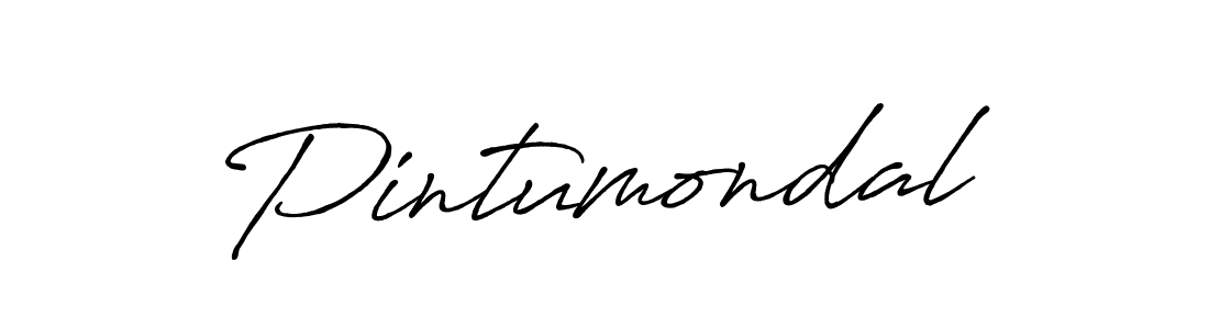 Also You can easily find your signature by using the search form. We will create Pintumondal name handwritten signature images for you free of cost using Antro_Vectra_Bolder sign style. Pintumondal signature style 7 images and pictures png
